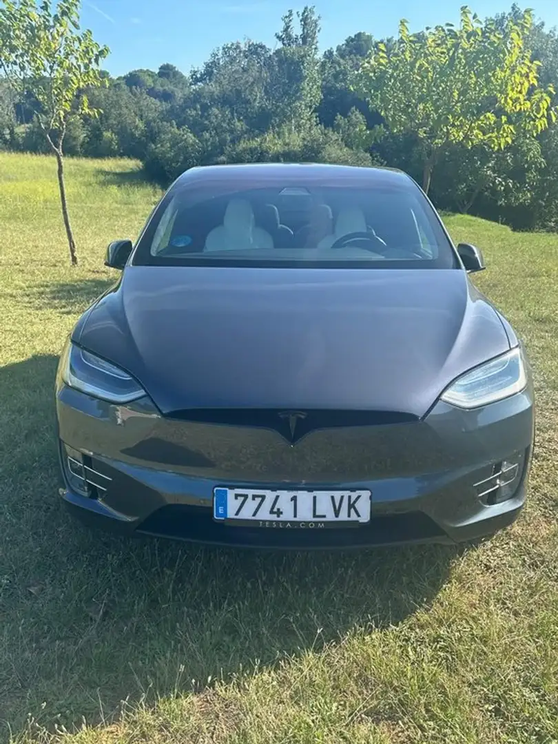 Tesla Model X P100D 4WD Gris - 1