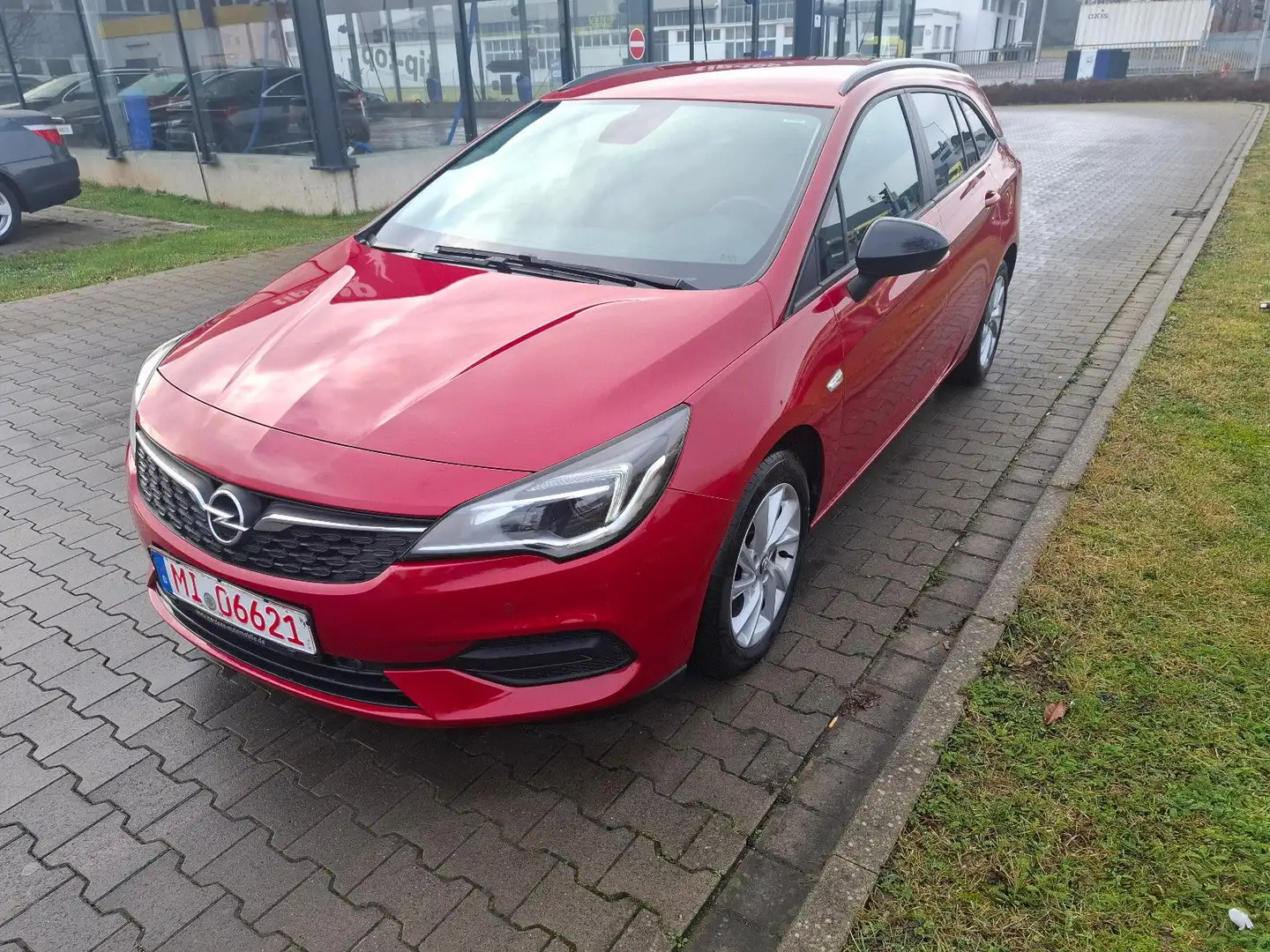 Opel Astra K Sports Tourer Edition Automatik,AHK Rot - 1