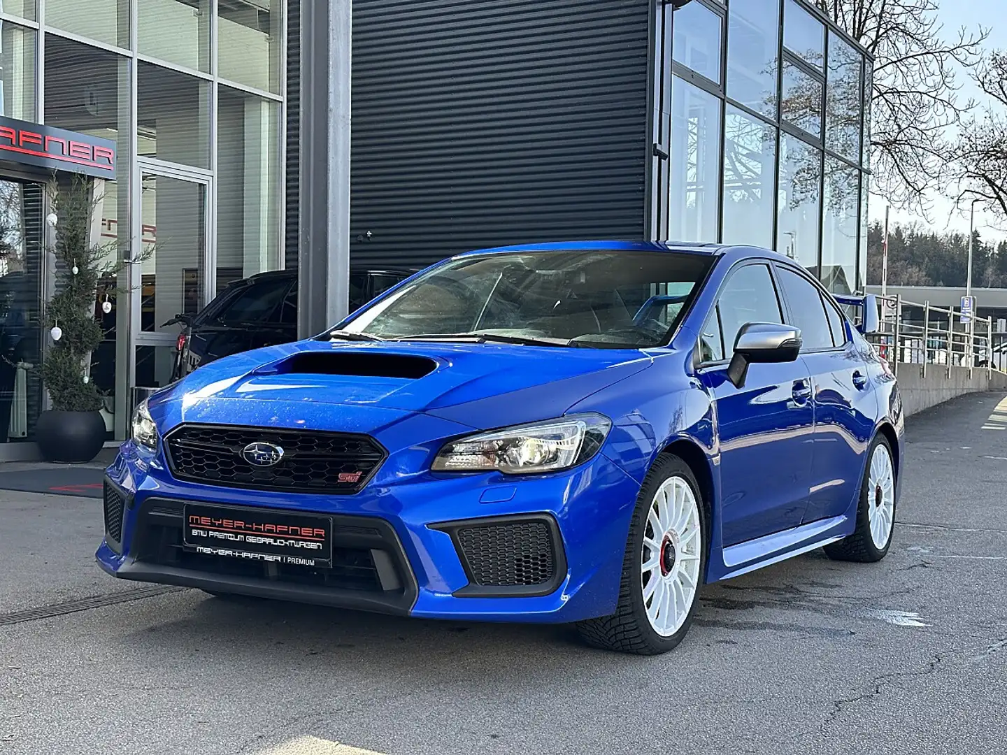 Subaru WRX STI 2,5 4WD Exclusive, Glasdach elektrisch, Kam... Blau - 2