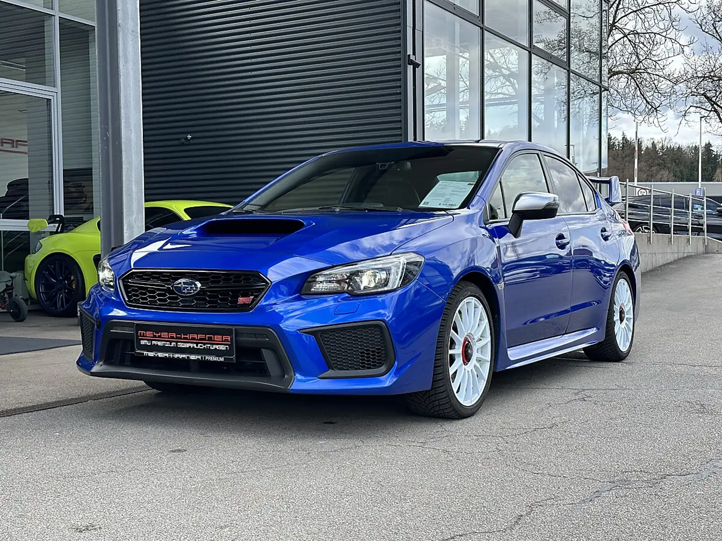 Subaru WRX STI 2,5 4WD Exclusive, Glasdach elektrisch, Kam... Blau - 2