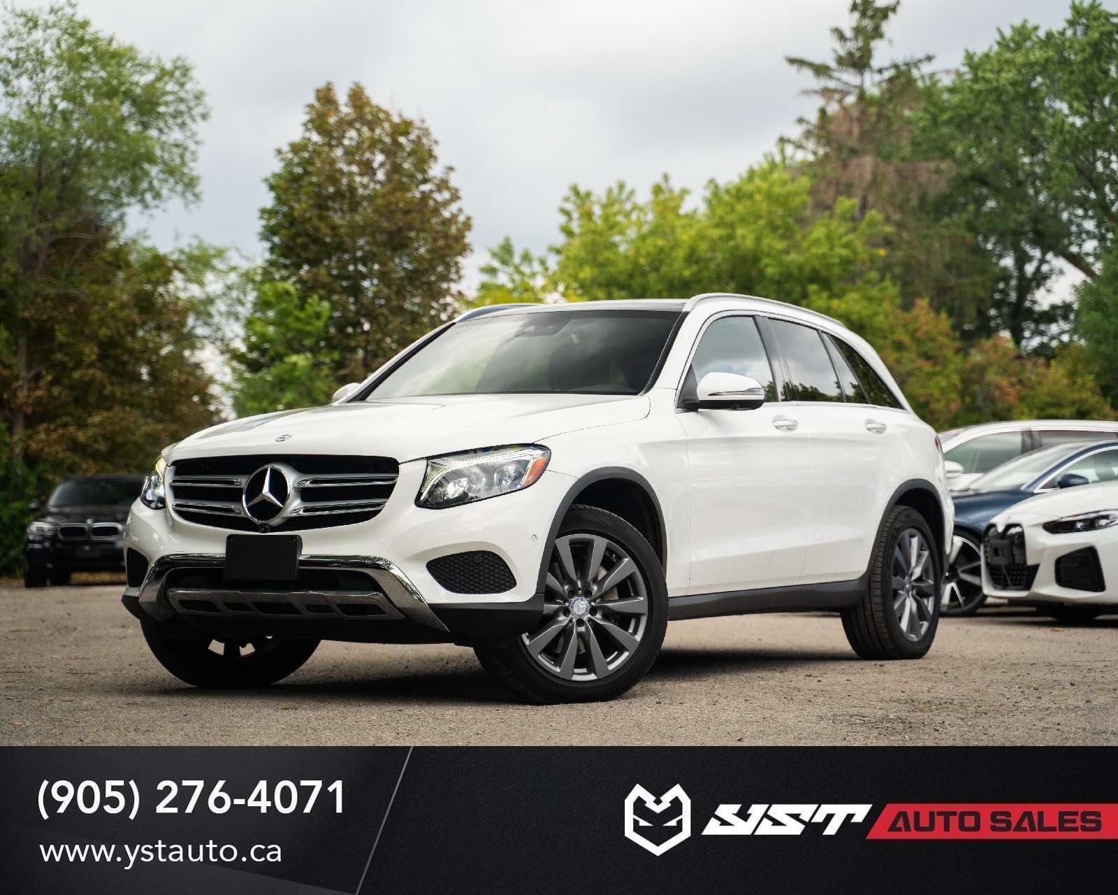 White 2016 Mercedes-Benz GLC SUV / Crossover All-Wheel Drive Automatic