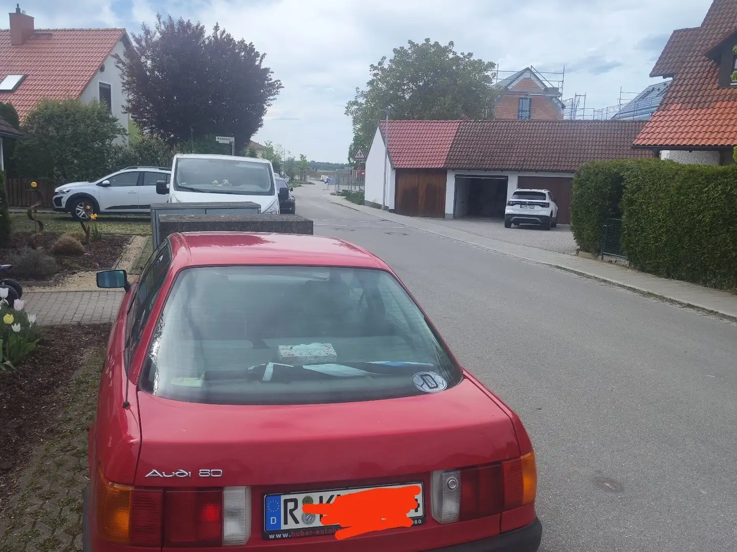 Audi 80 1.8 Kırmızı - 2