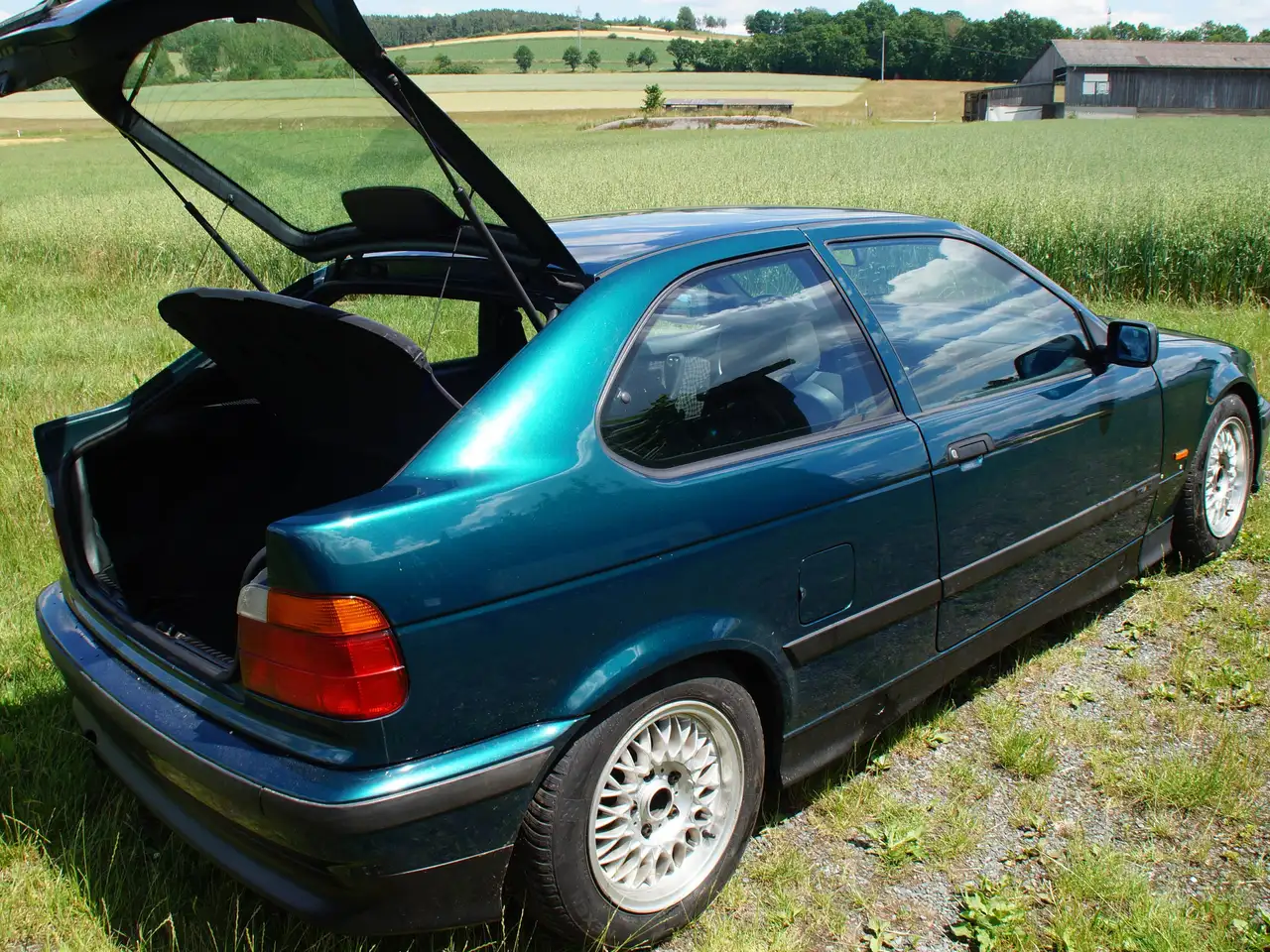 BMW 318ti compact Unfallfrei ungeschweißt, foto 8