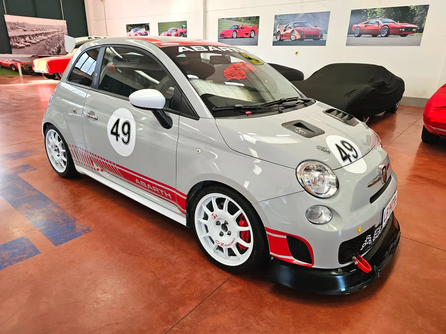 Abarth 695 500 ABARTH ASSETTO CORSA TARGATA Blanc - 2