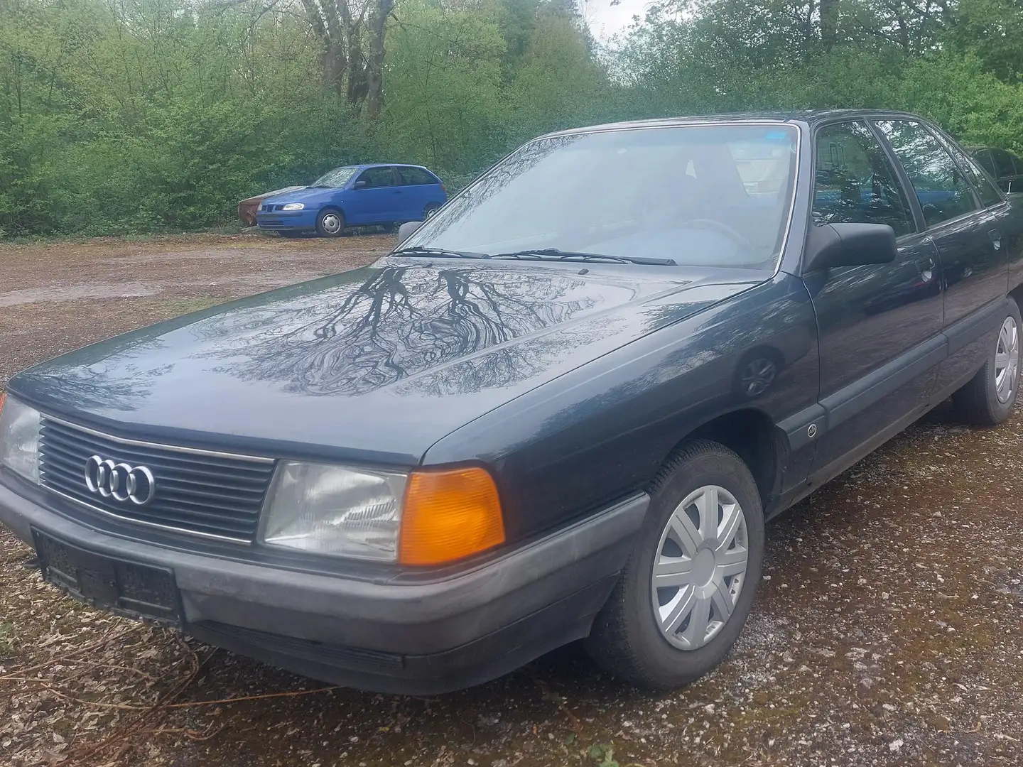 Audi 100 Blau - 2