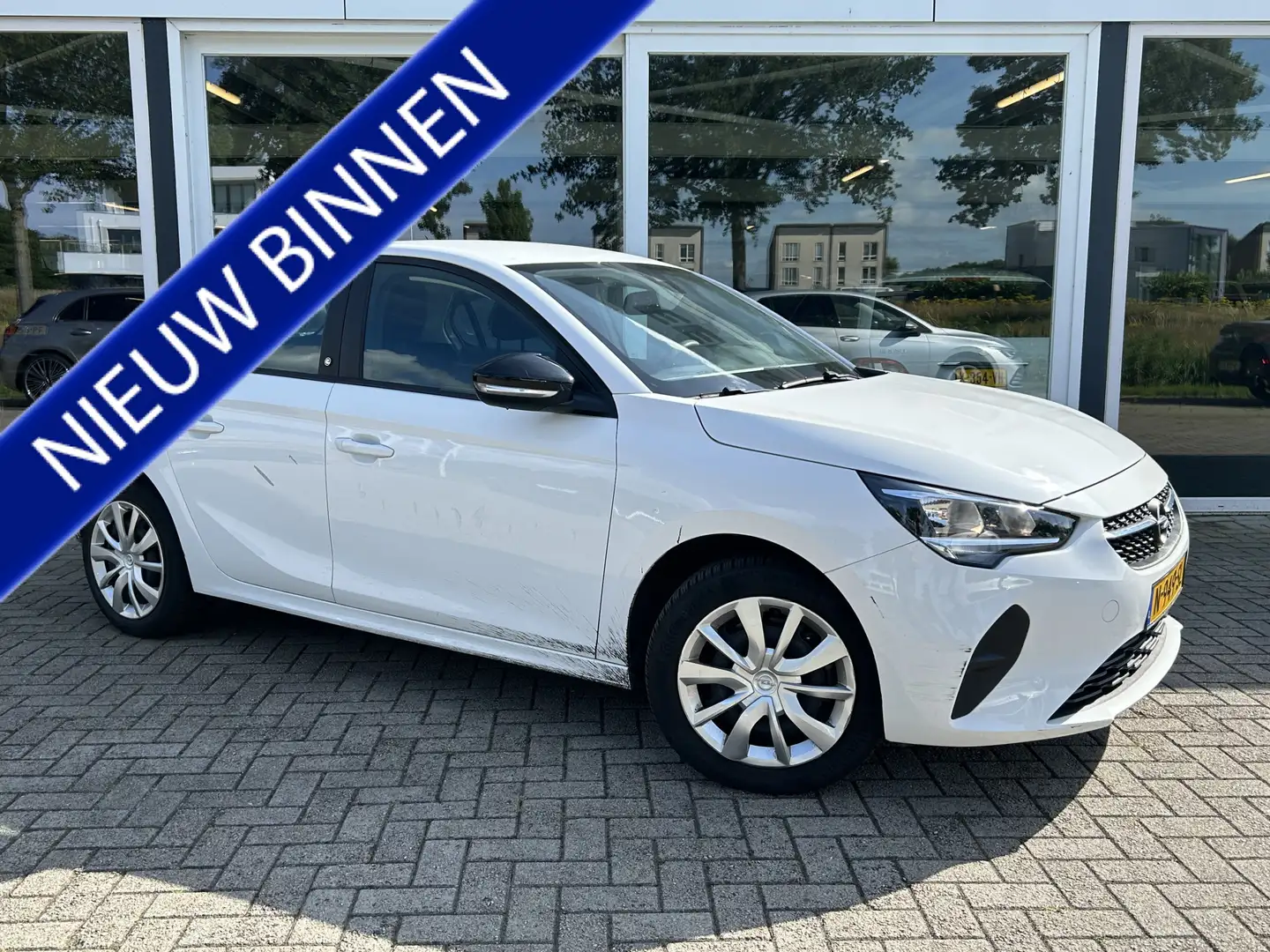 Opel Corsa-e Edition 50 kWh 50% deal 5.625,- ACTIE Carplay / Cr Weiß - 1
