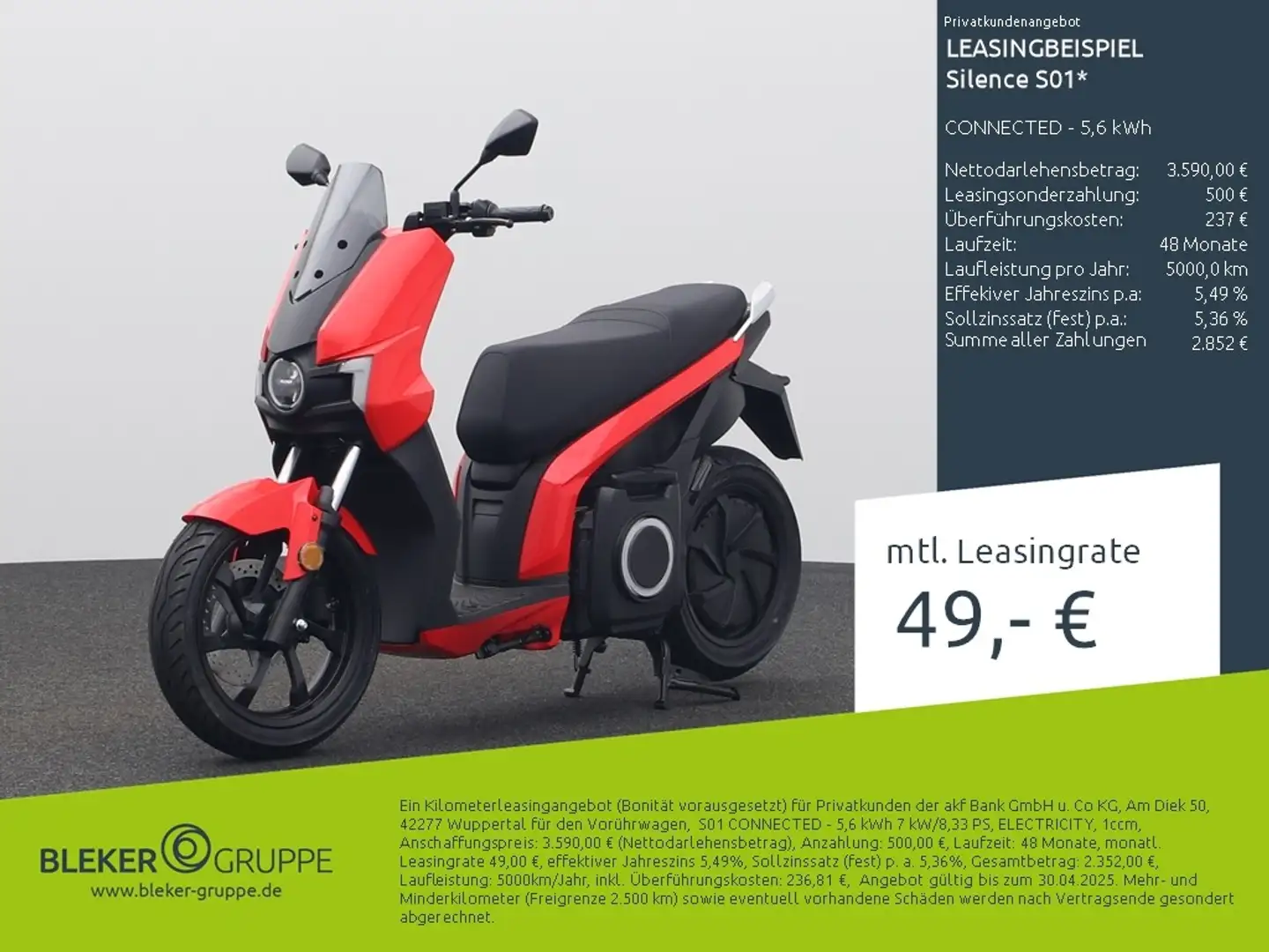 Silence S01 CONNECTED - 5,6 kWh Rosso - 2