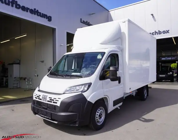 Fiat Ducato MAXI L4 Kofferaufbau mit Laderampe & Anhängevorrichtung  350 Ansicht 4