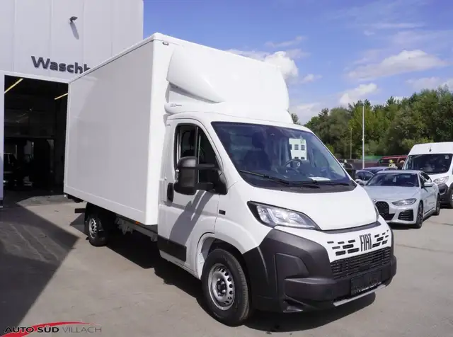 Fiat Ducato MAXI L4 Kofferaufbau mit Laderampe & Anhängevorrichtung  350 Ansicht 1