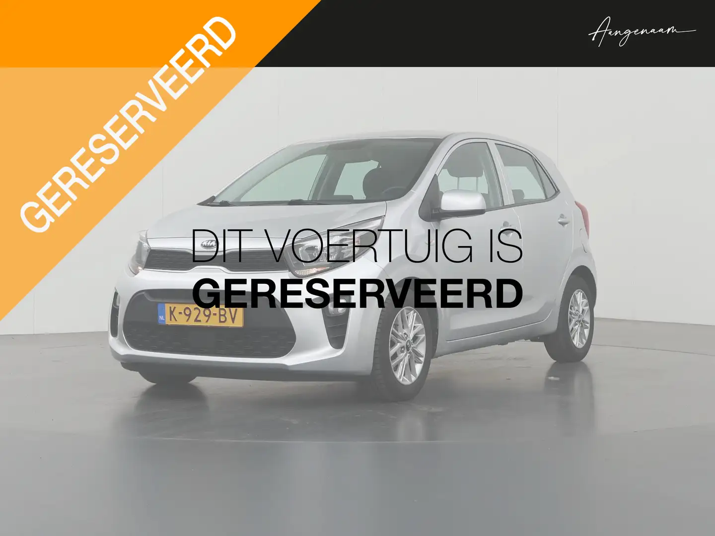 Kia Picanto 1.0 DPi DynamicLine | Parkeercamera | Bluetooth | Gris - 1