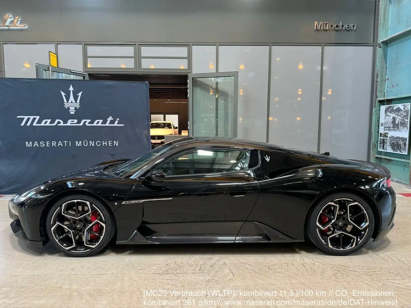 Maserati MC20 Coupé/ Finanzierung ab 2700 € monatlich Чорний - 2