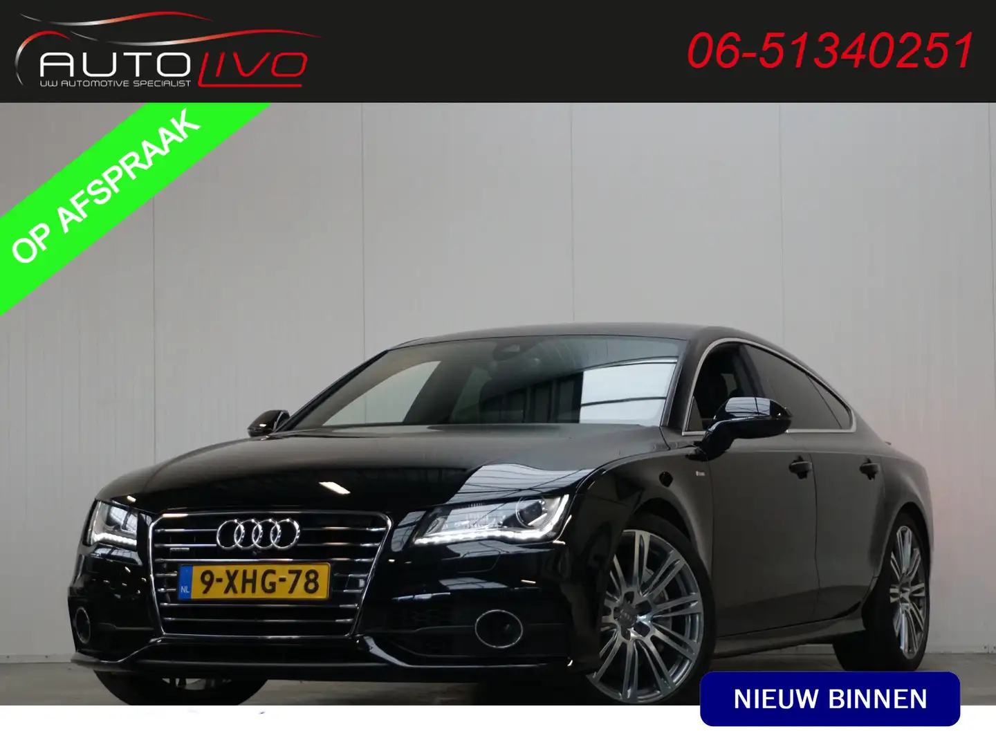 Audi A7 Sportback 3.0 TFSI quattro Pro Line plus NL AUTO! Noir - 1