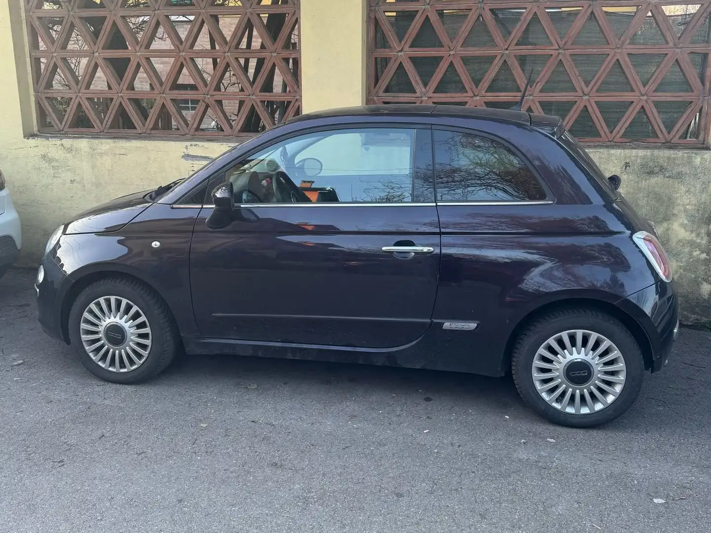 Fiat 500 500 1.2 easypower Lounge Gpl 69cv Lilla - 1
