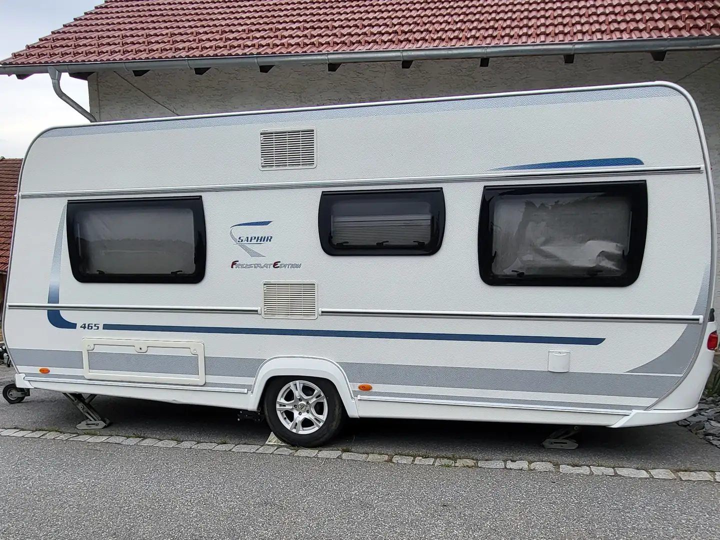 Caravans-Wohnm Fendt Saphir 465 SFB Weiß - 1