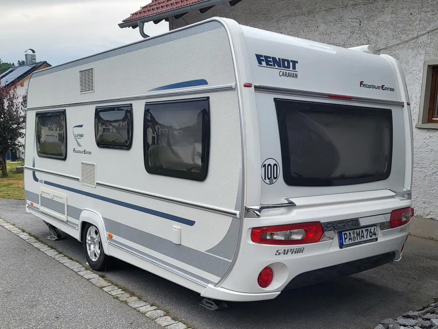 Caravans-Wohnm Fendt Saphir 465 SFB Weiß - 2