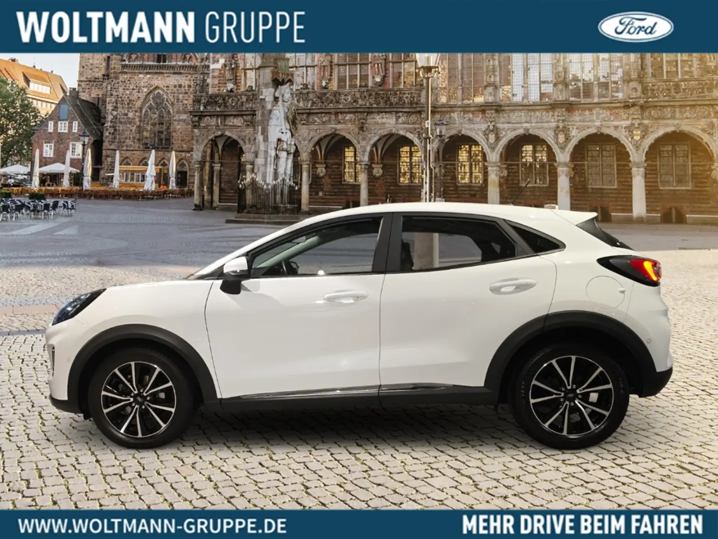 Ford Puma Titanium Navi Automatik LED ACC DAB TWA GJR Blanc - 2