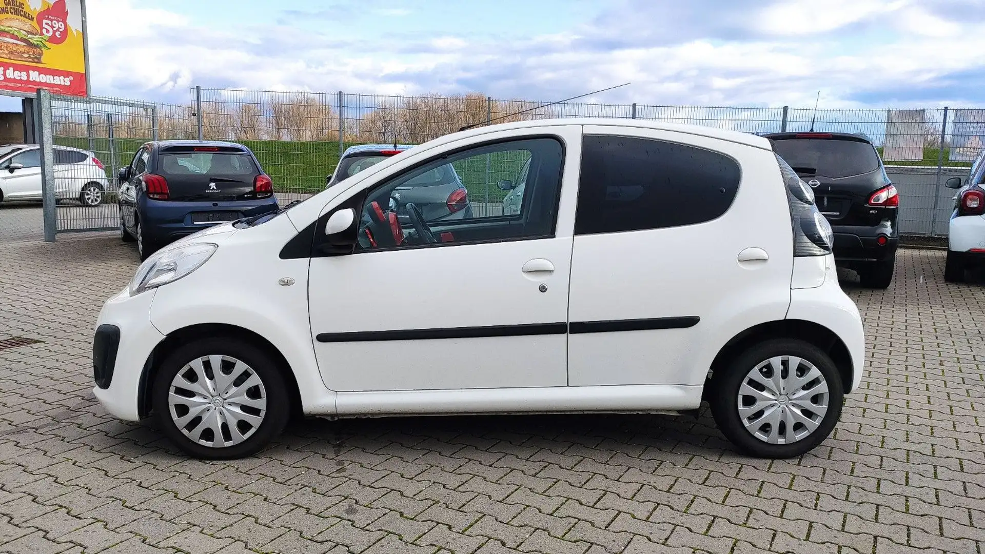 Citroen C1 TÜV neu+Rückfahrkamera+Klima+Allwetterreifen Weiß - 2
