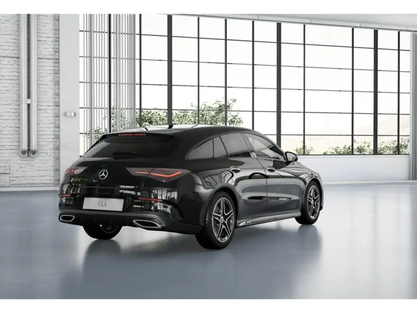 Mercedes-Benz CLA 200 Shooting Brake AMG-Sport+Pano+MLB+Night Schwarz - 2