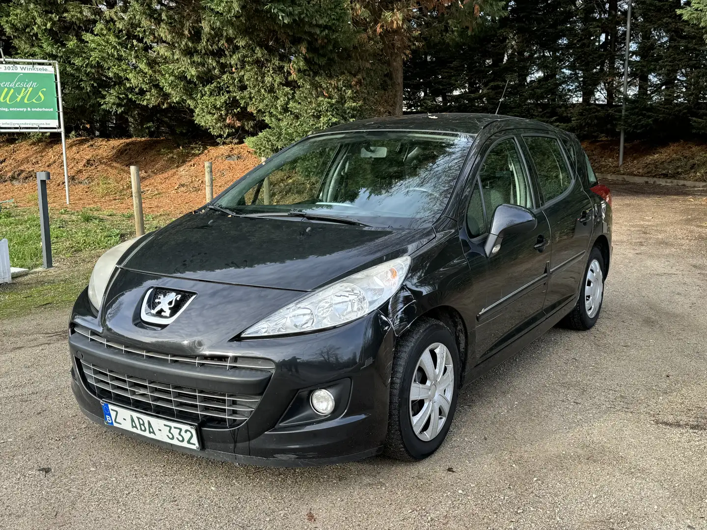 Peugeot 207 SW 1.6 HDi 92ch FAP Outdoor toit pano airco 2clé Gris - 1