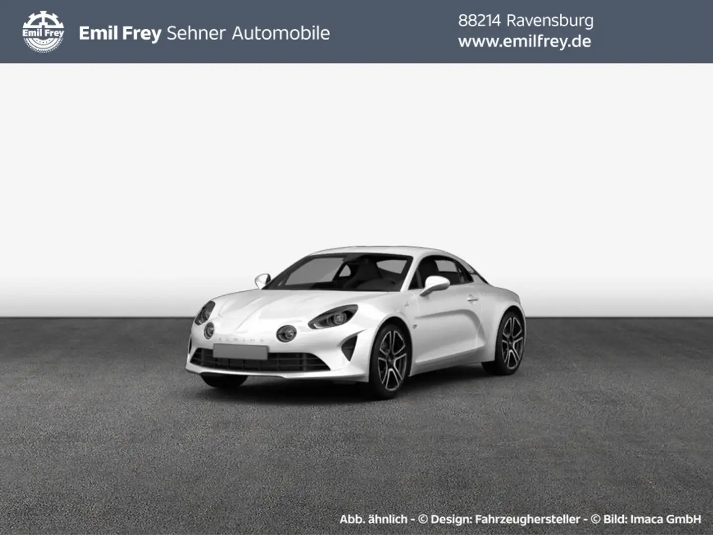 Alpine A110 GT Blanco - 1