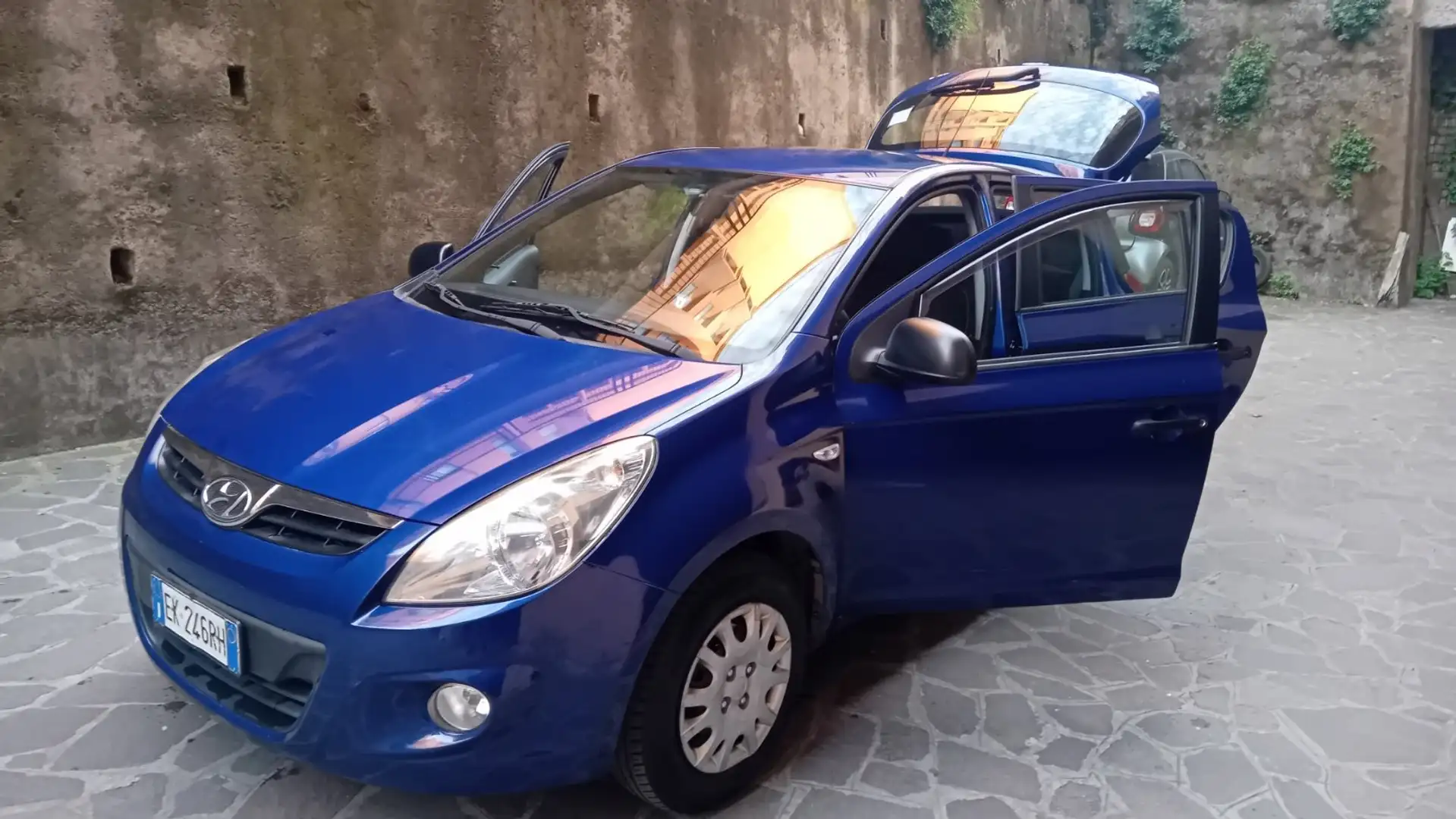 Hyundai i20 i20 I 2009 5p 1.2 Sound Edition Blu/Azzurro - 2