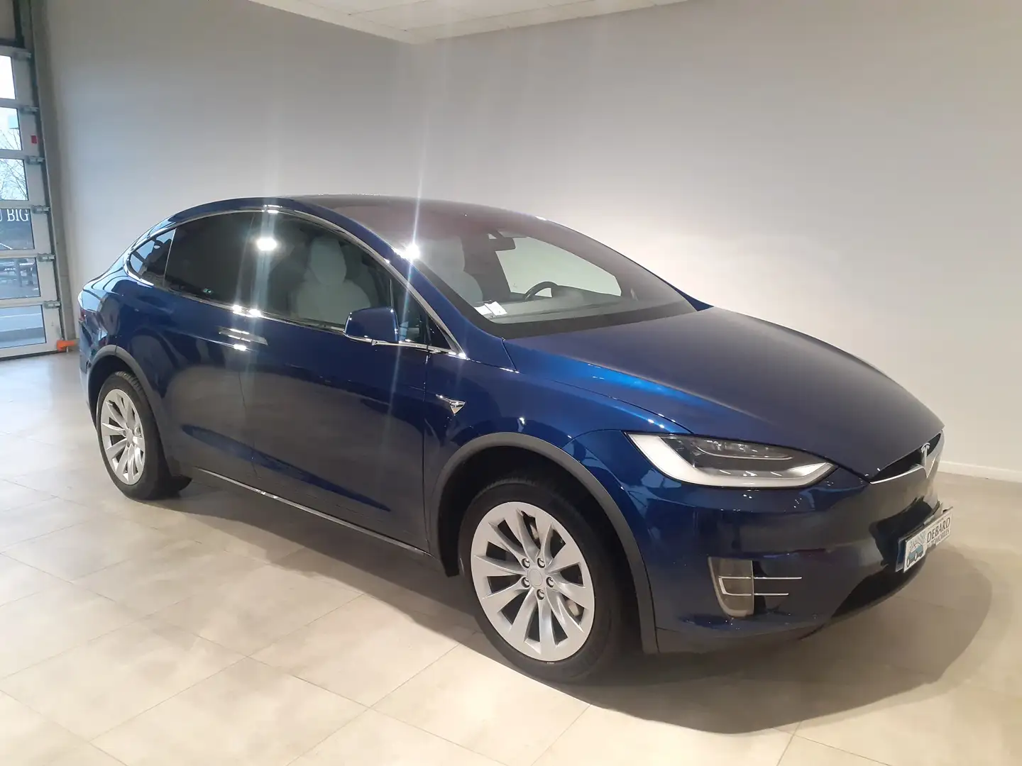 Tesla Model X 75D DUAL MOTOR Bleu - 1