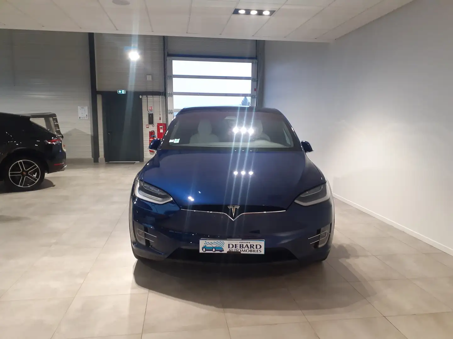 Tesla Model X 75D DUAL MOTOR Bleu - 2