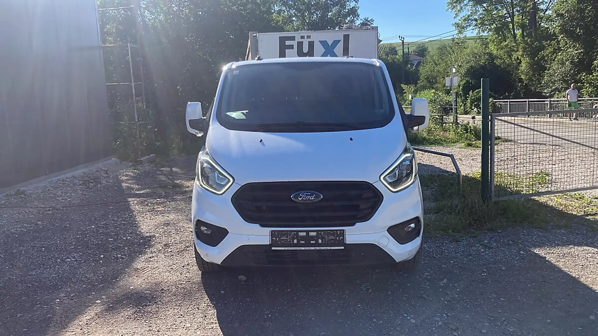Ford Transit Custom Kasten 2,0 TDCi L1H1 320 Trend Schiebtür li Weiß - 1