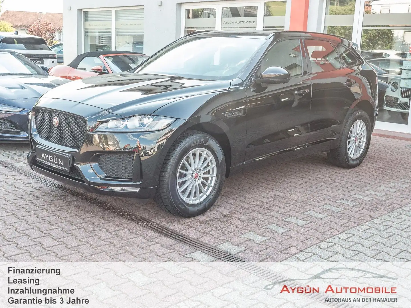 Jaguar F-Pace F-PACE 25t Chequered Flag AWD*360-Kamera* Schwarz - 1