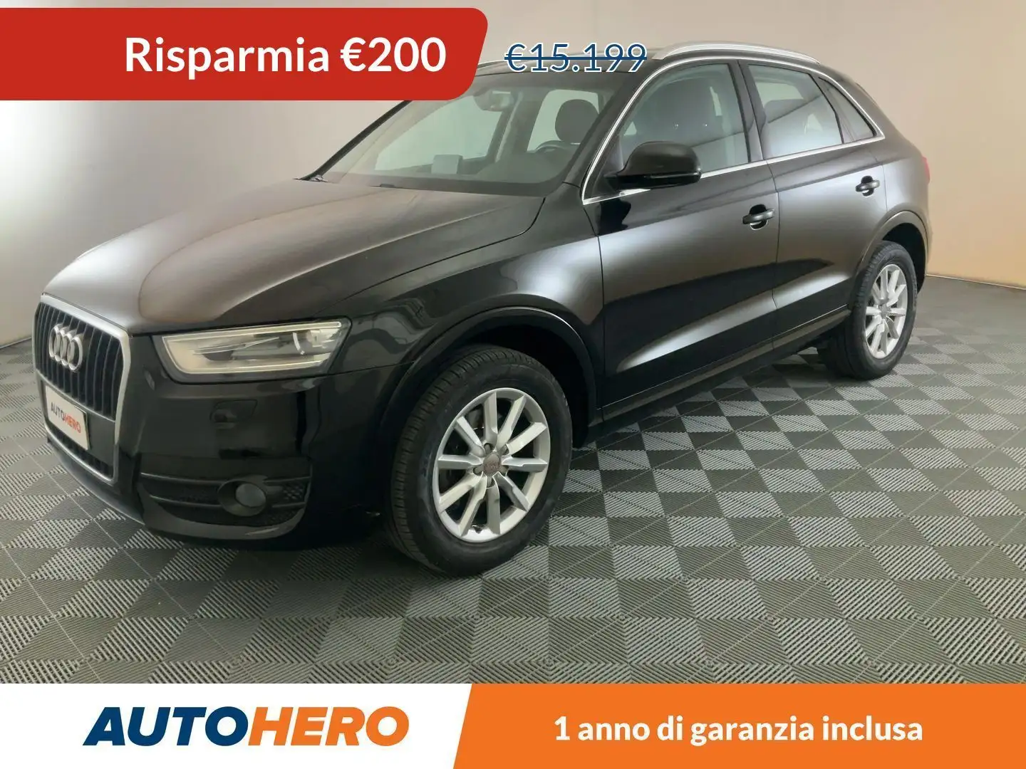 Audi Q3 2.0 TDI Advanced Nero - 1