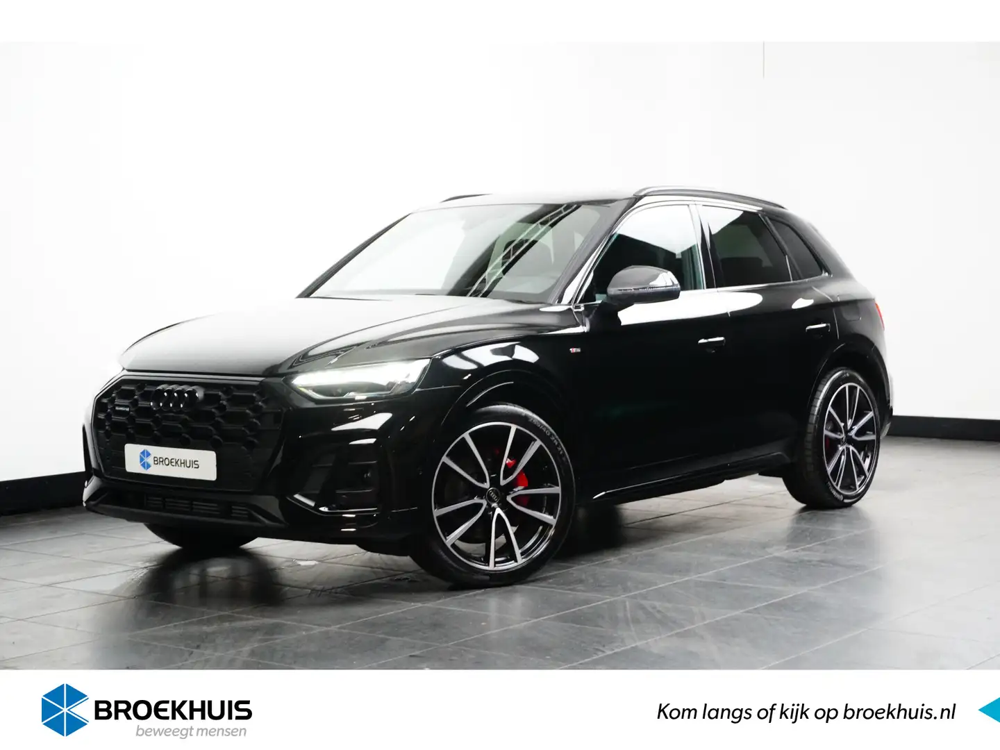 Audi Q5 55 TFSI e Quattro Competition | S-Line in- en exte Zwart - 1
