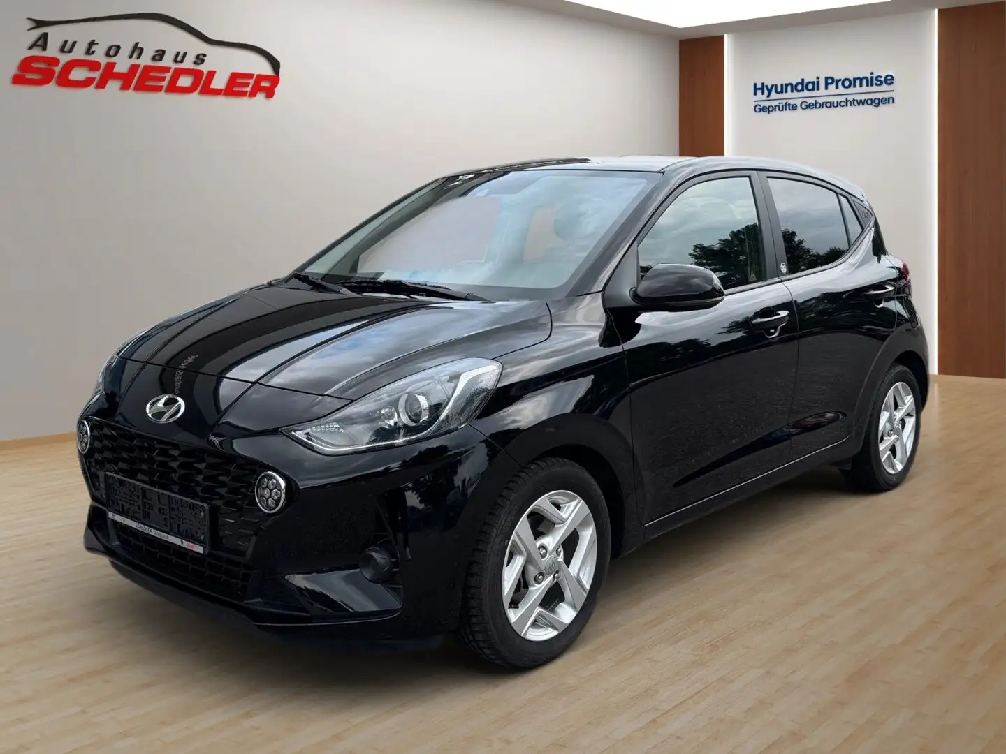 Hyundai i10 Edition 30 + KLIMA + SITZHEIZUNG Negro - 1