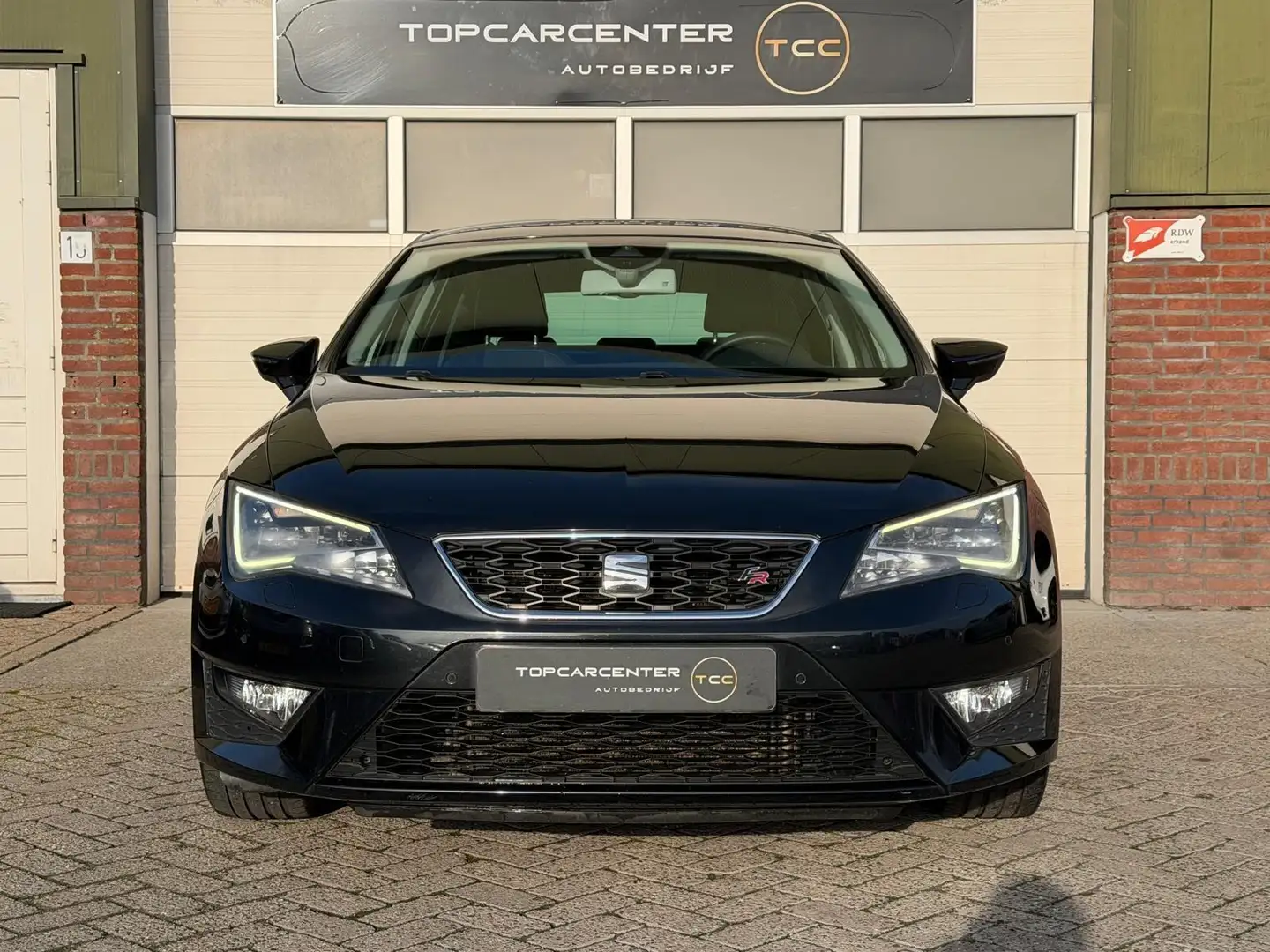 SEAT Leon 1.8 TSI FR/AIRCO/AUT/STOELV/PARKS/CRUISE/APK Noir - 2