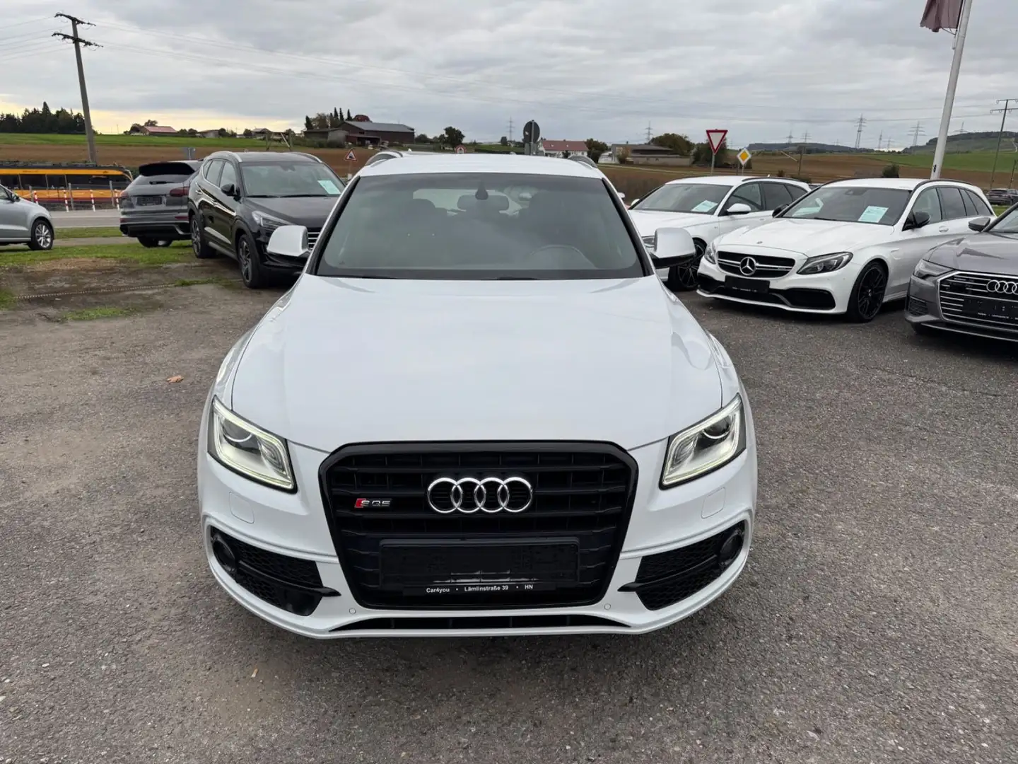 Audi SQ5 3.0 TDI Compe Quattro Kamera ACC StandHe MMI Blanc - 2