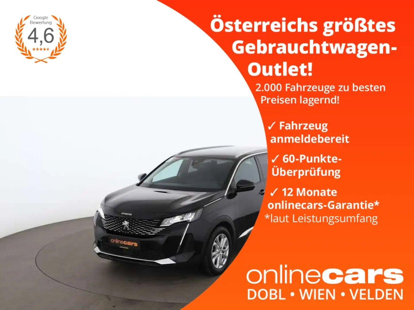 Peugeot 5008 1.5 BlueHDi 130 Allure Aut LED 7-SITZER NAV Blau - 1