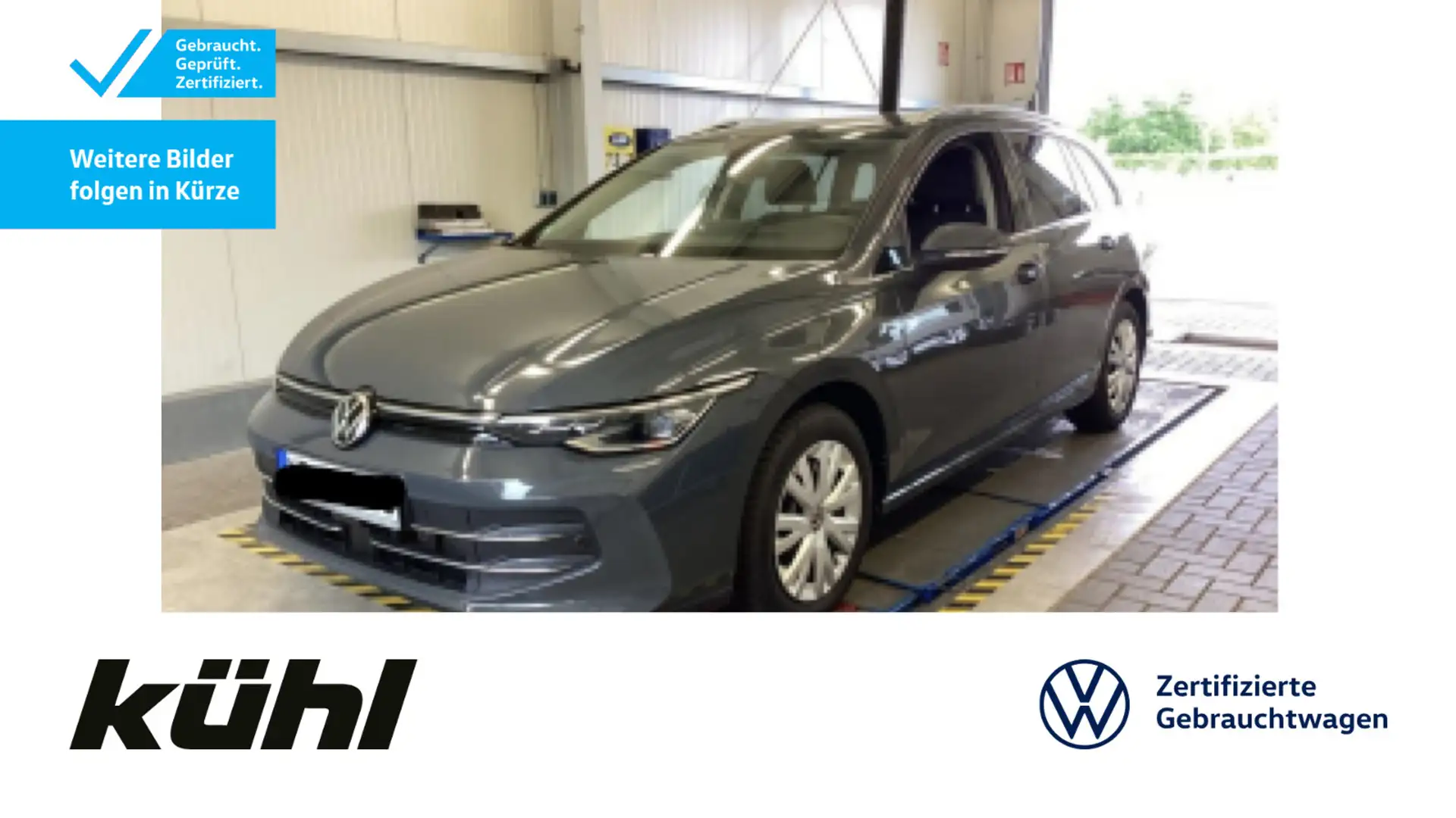 Volkswagen Golf Variant Golf VIII 8 1.5 eTSI DSG Style IQ.Light ACC HuD Grau - 1