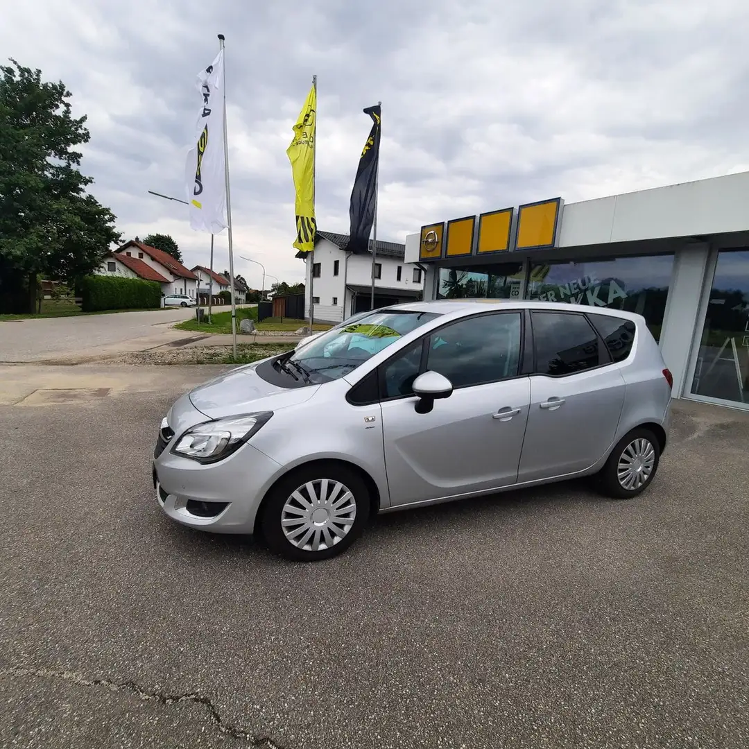 Opel Meriva 1.4 drive 103kW Automatik Srebrny - 2
