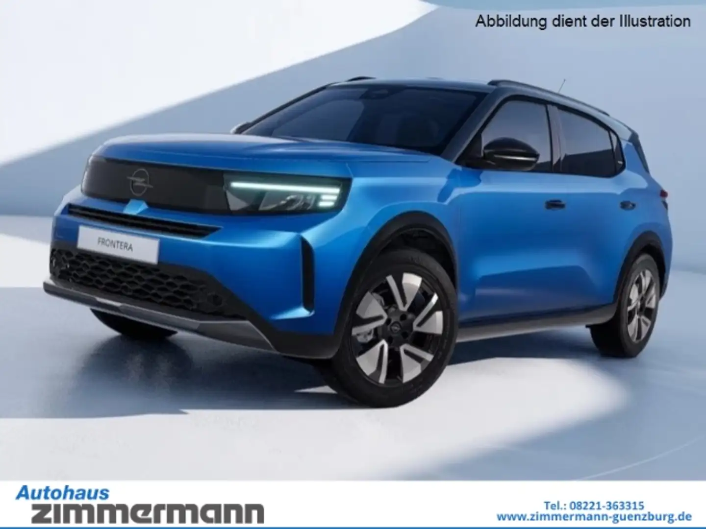 Opel Frontera 1.2 GS Navi LED Klimaautom. Apple CarPlay Android Bleu - 1