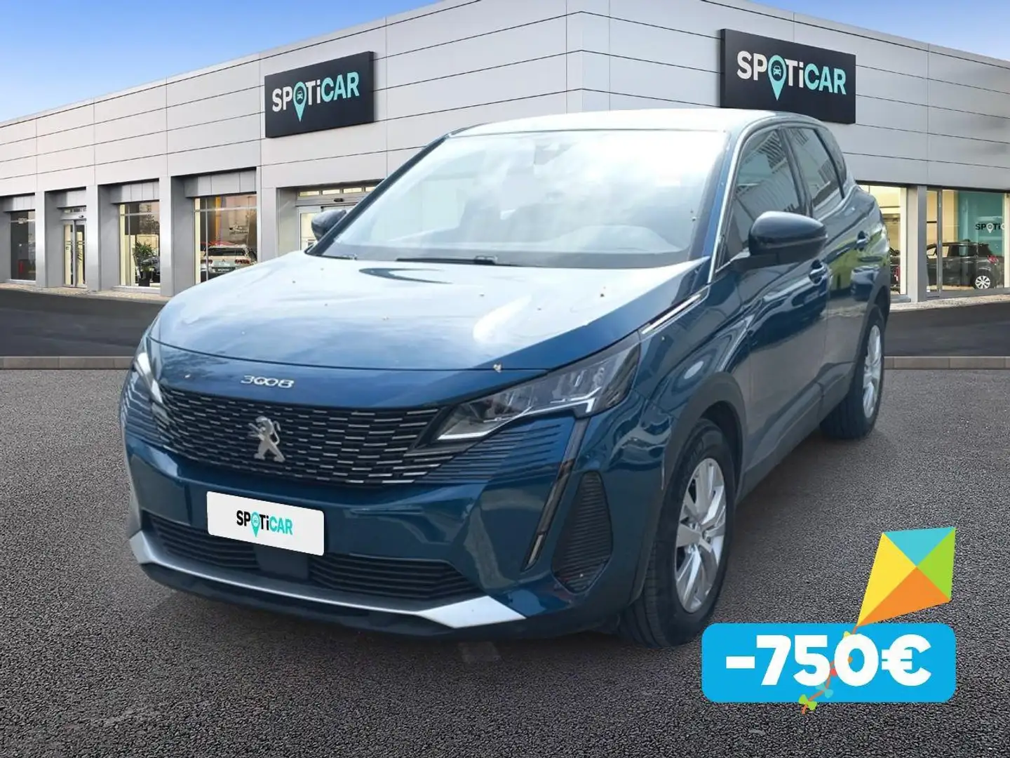 Peugeot 3008 PureTech Turbo 130 S&S Active Pack Blau - 1