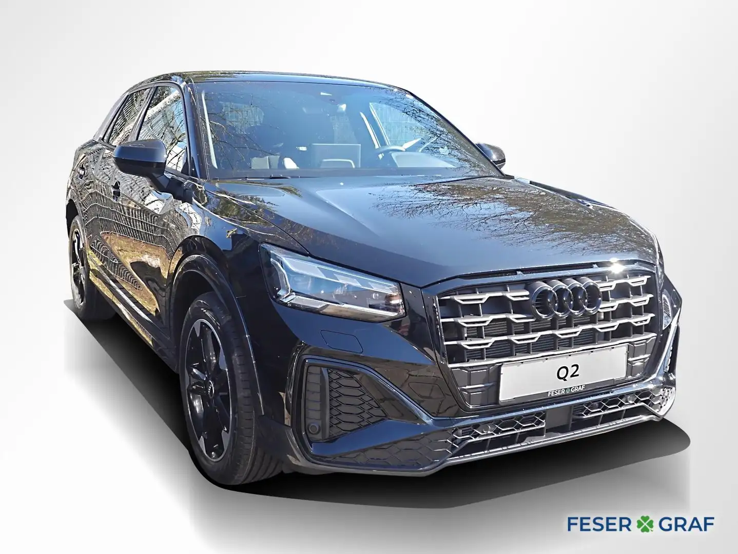 Audi Q2 35 TDI 2x S line Matrix Navi RüKa Sitzh. Schwarz - 2