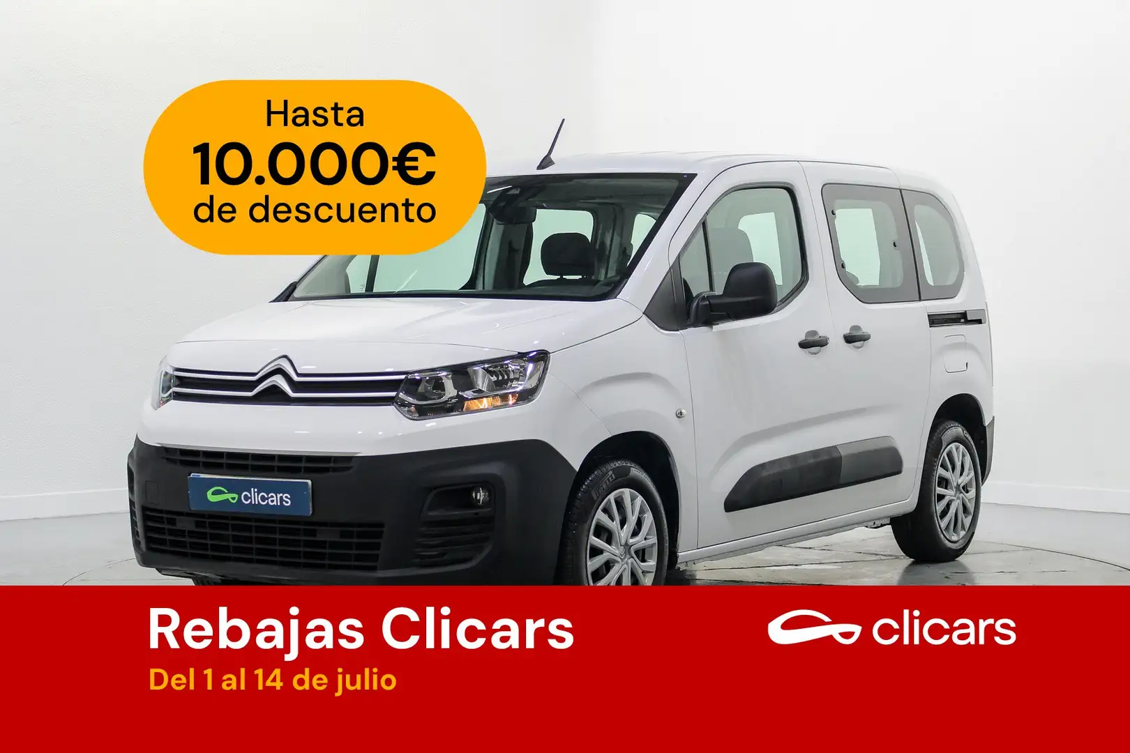 Citroen Berlingo BlueHDi S&S Talla M Live Pack 100 Blanco - 1