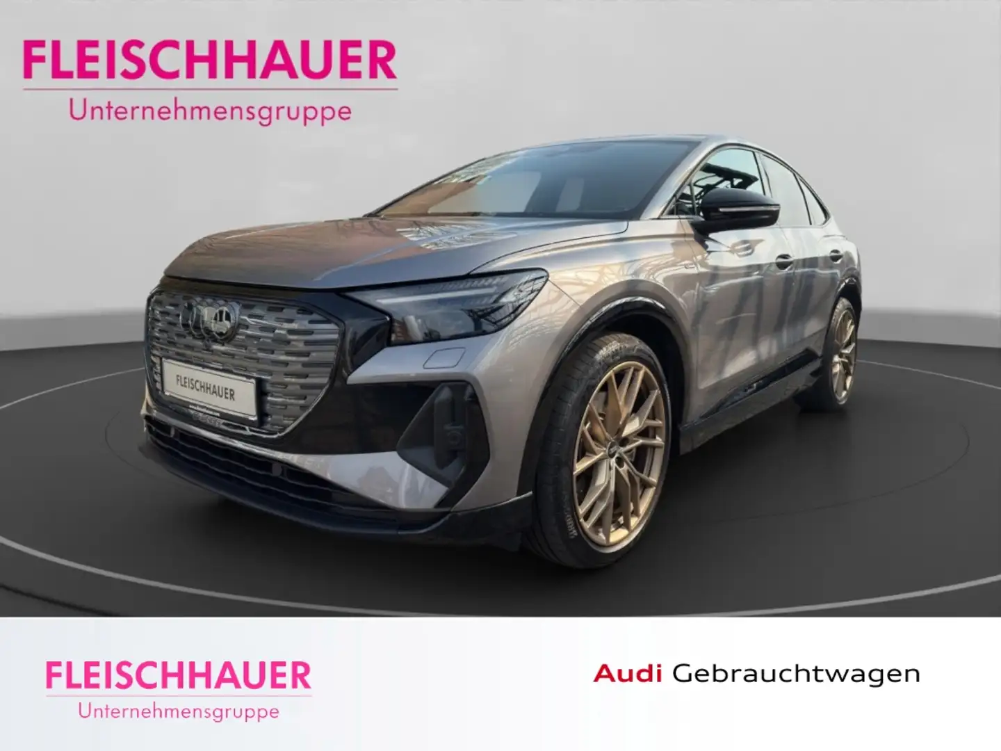 Audi Q4 e-tron Sportback 40 Edition One 82 kWh HUD Pano Navi Digi Grau - 1