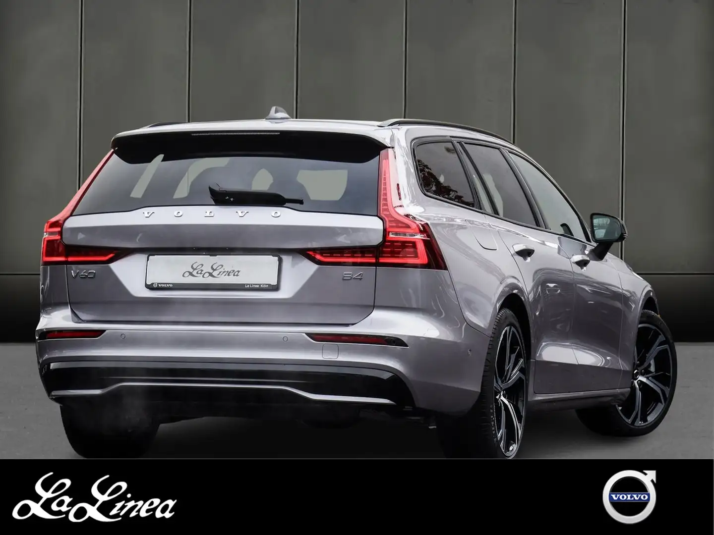 Volvo V60 B4 (B) Ultra Dark NP:71.180,-//AHK/B&W/MASSAGE Silber - 2
