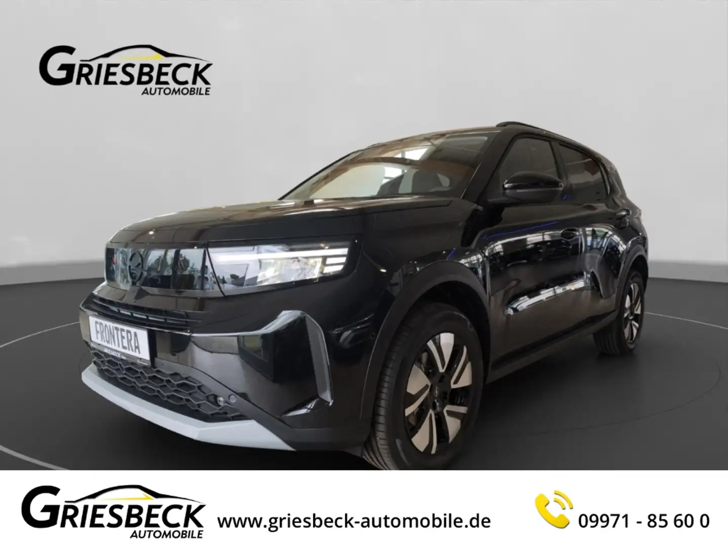 Opel Frontera GS 1.2 100kW Mild-Hybrid mit Tageszulassung, SOFOR Schwarz - 1
