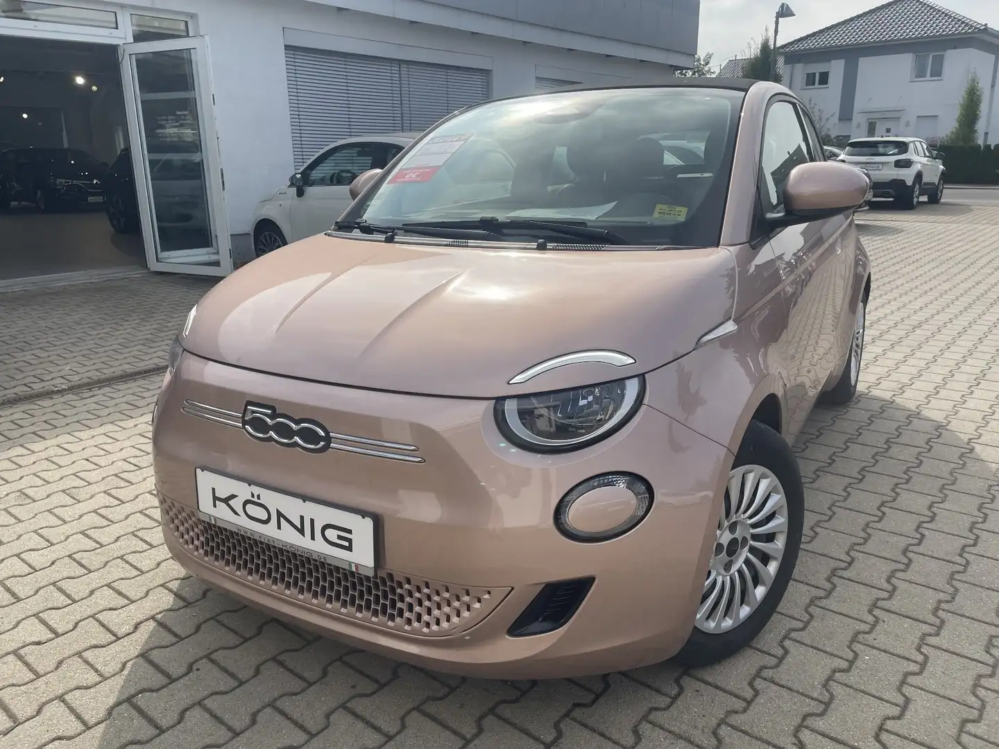 Fiat 500e Cabrio Neuer 500 Automatik Gold - 1
