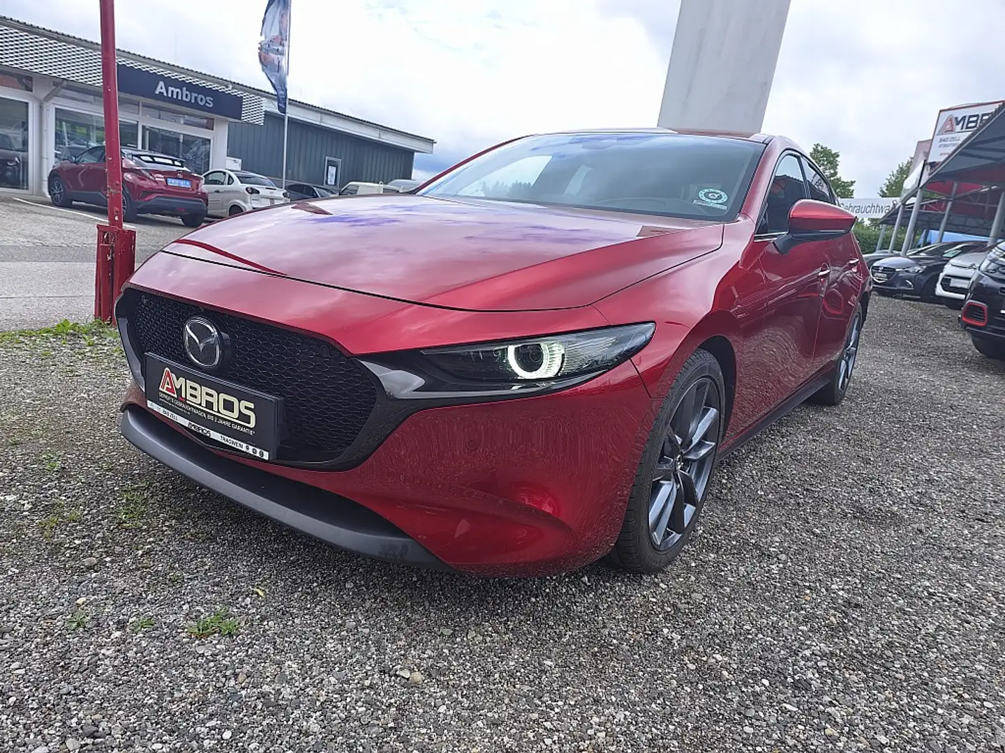 Mazda 3 Mazda3 Skyactiv-G122 Comfort+ /SO/PR/ST/TE  VOL... Rot - 1