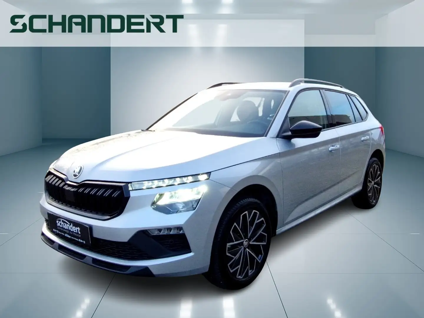 Skoda Kamiq 1.0 TSI Selection LED Klimaautomatik Tempomat Silber - 1