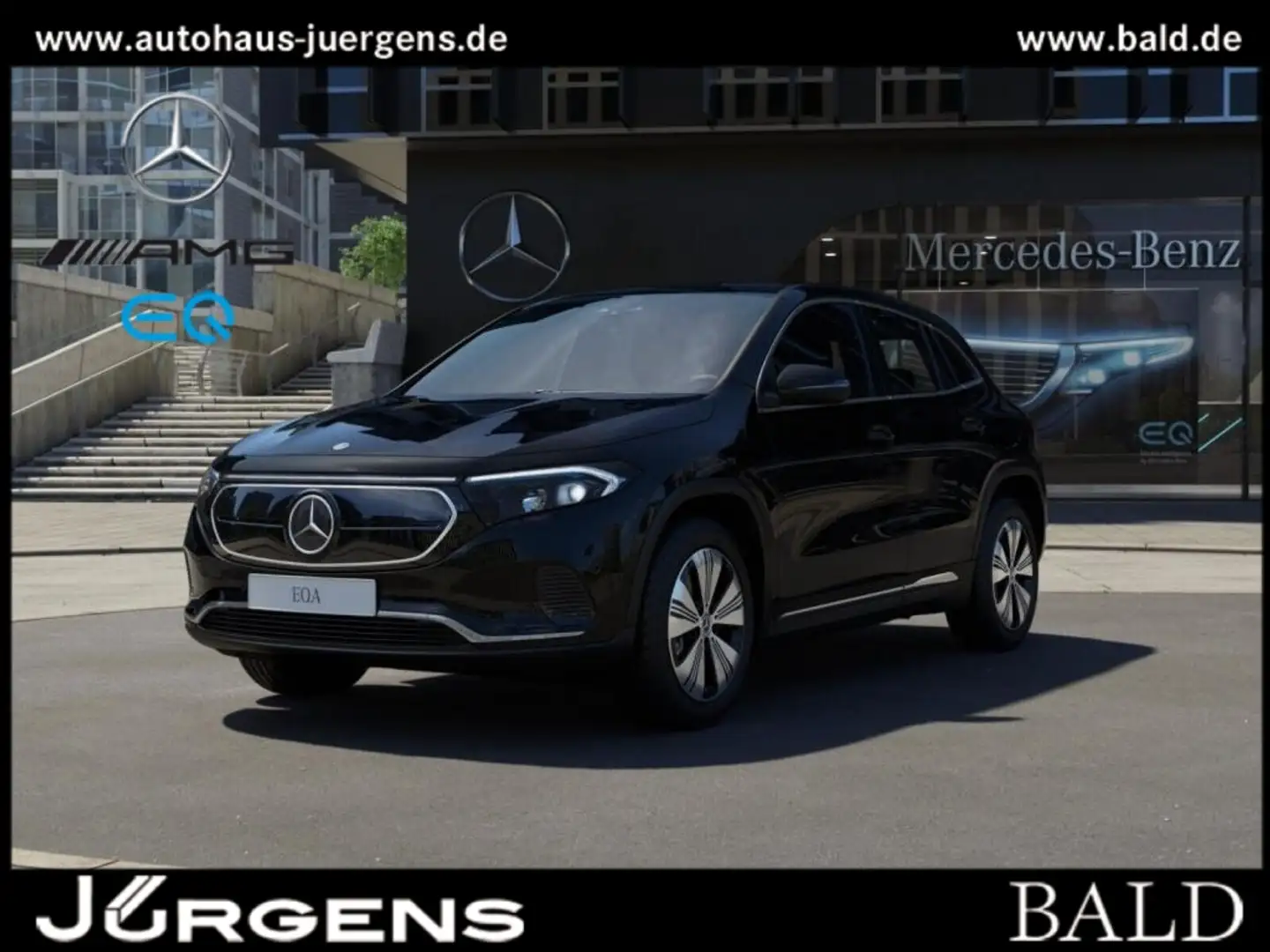 Mercedes-Benz EQA 250 + Progressive/Memo/SHZ/Navi/Kamera//18" Zwart - 1