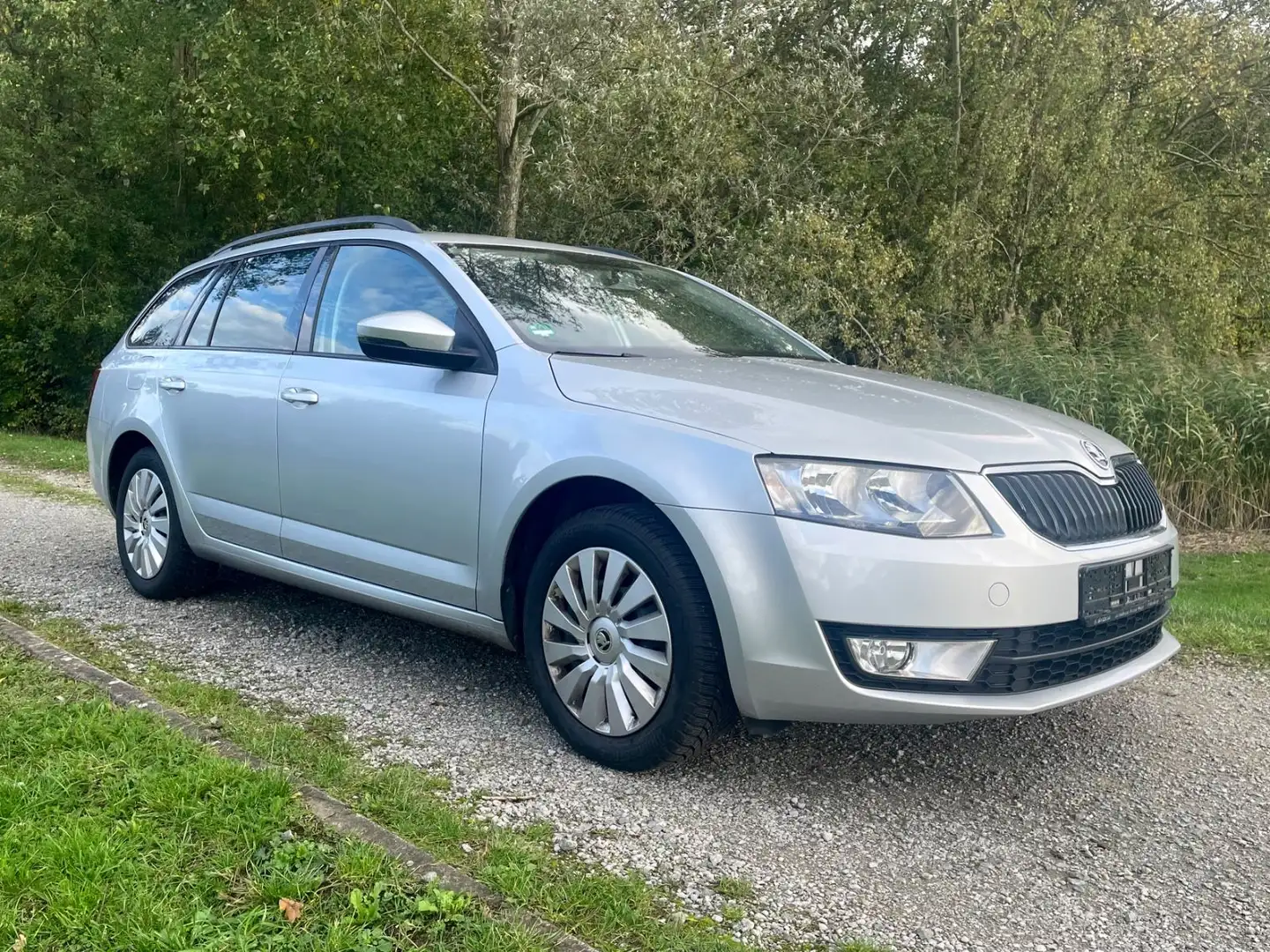 Skoda Octavia Combi 1.4l G-Tec Tüv=Neu! 110T-km 1.Hand Silber - 1