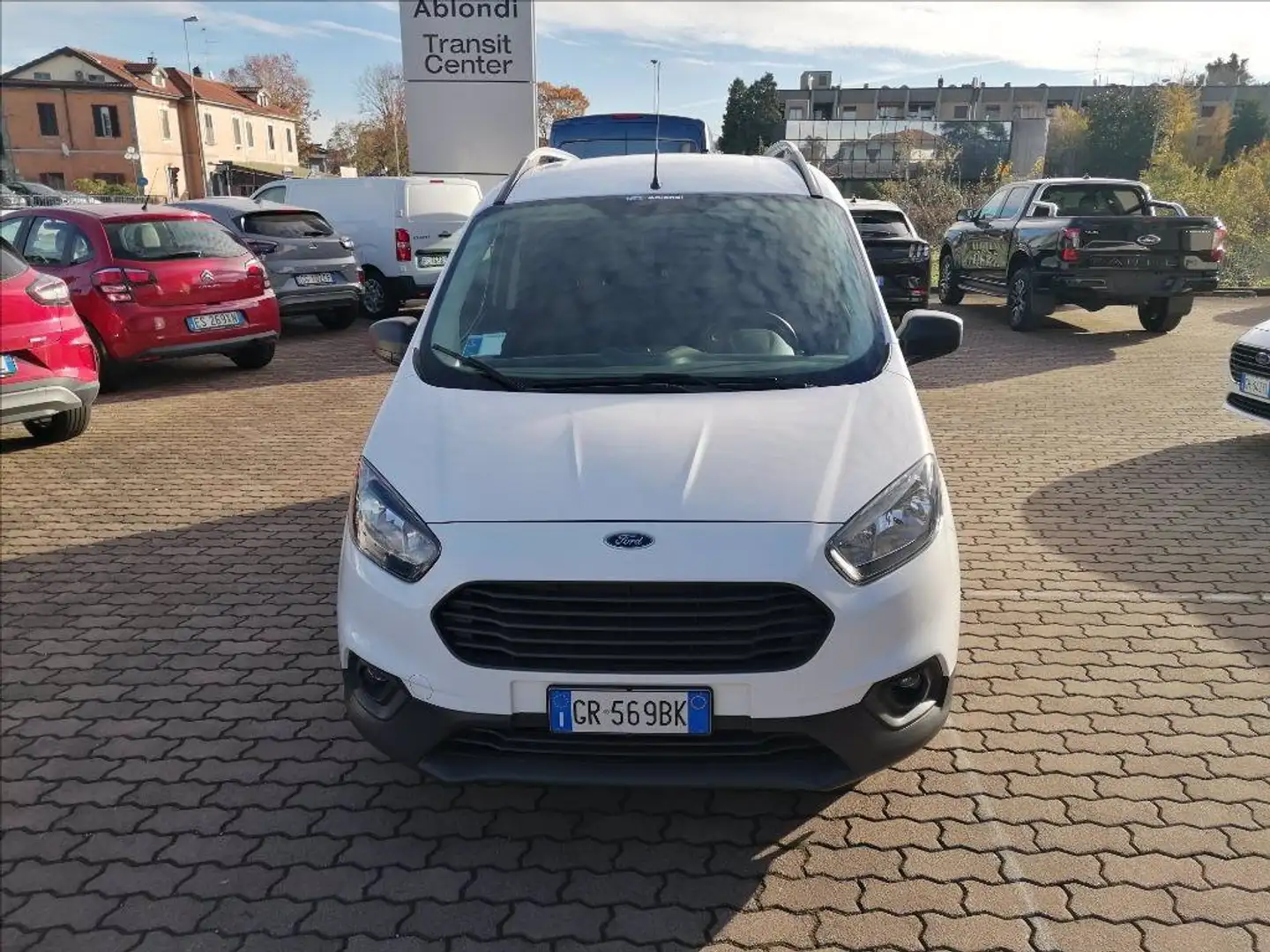 Ford Transit Courier Courier 1.5 tdci 75cv prezzo al netto di IVA Bianco - 2